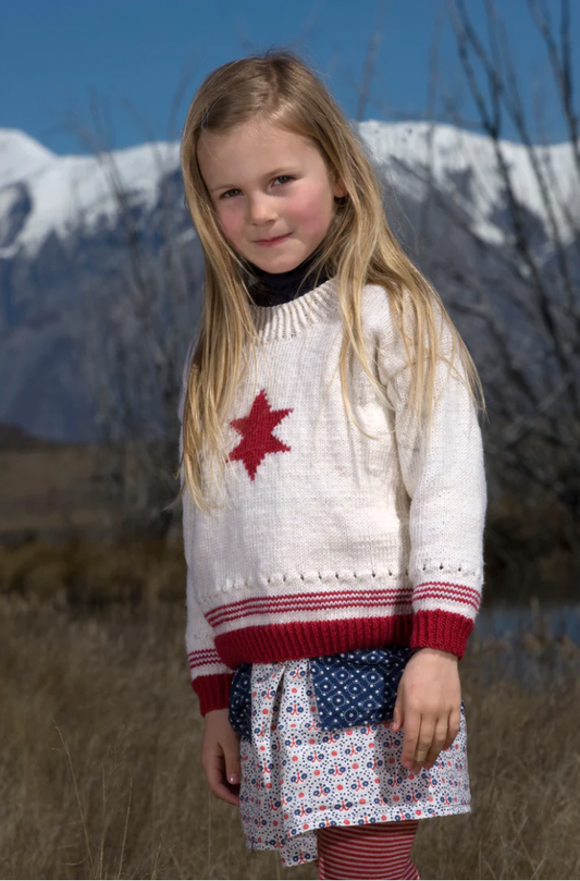 Coconut Ice Sweater Knitting Pattern