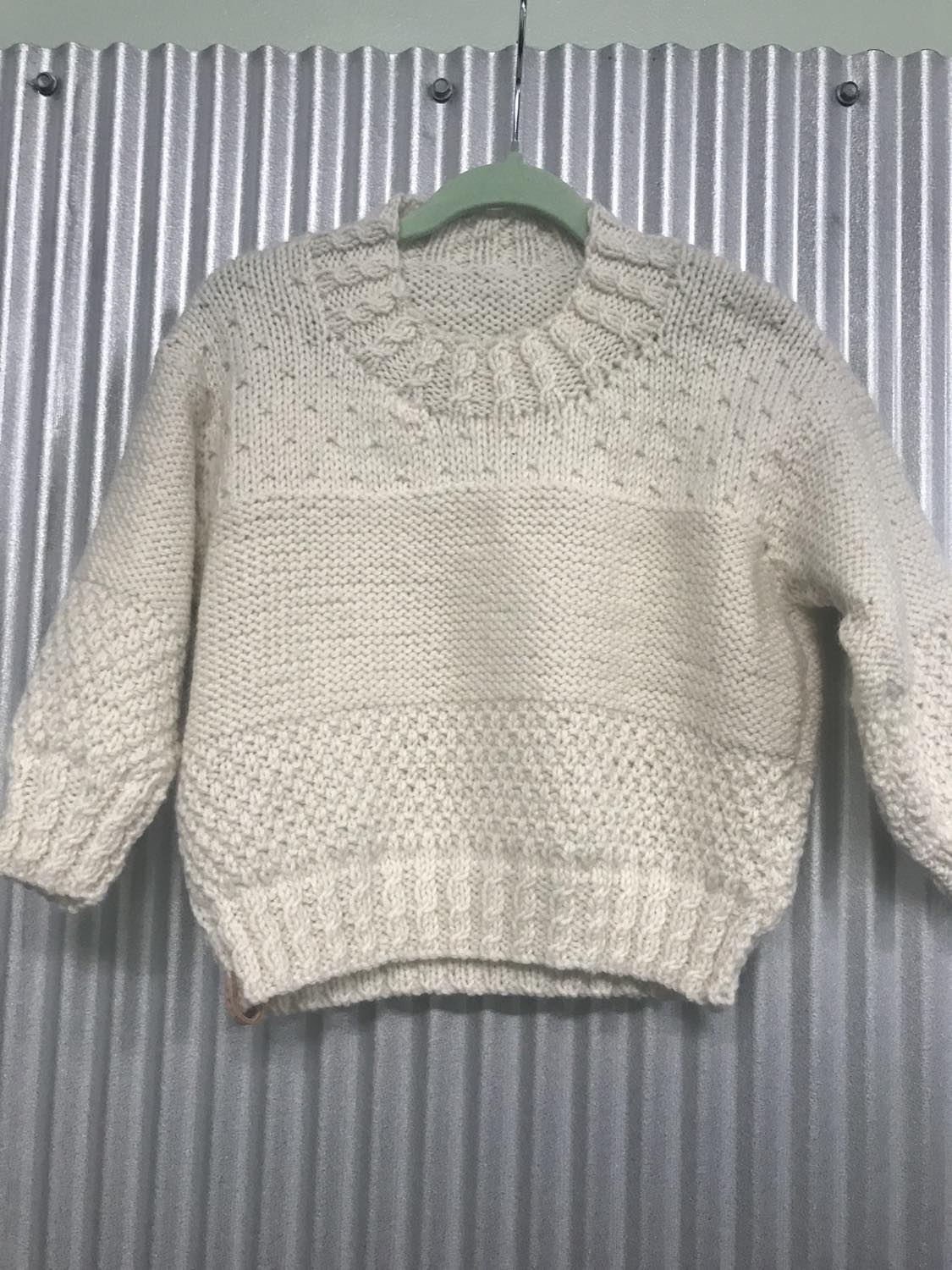 Children's Hand Knitted Wool Sweaters