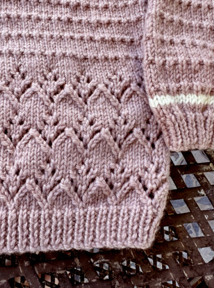 Brooke Sweater and Hat Pattern - The Golden Apple NZ