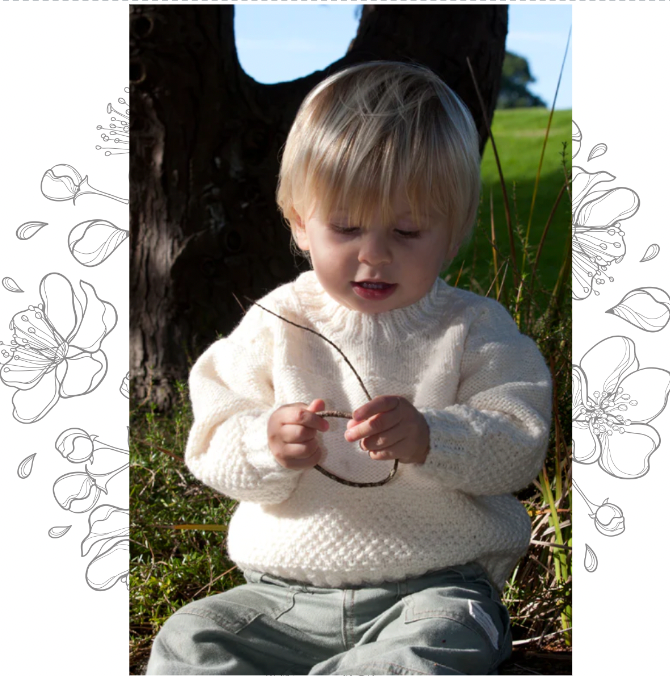 The Harvey Sweater Pattern - The Golden Apple NZ